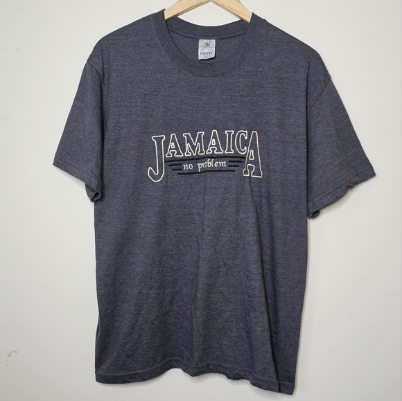 Vintage Tropix Jamaica No Probem Graphic Tee Size XL - Picture 2 of 6